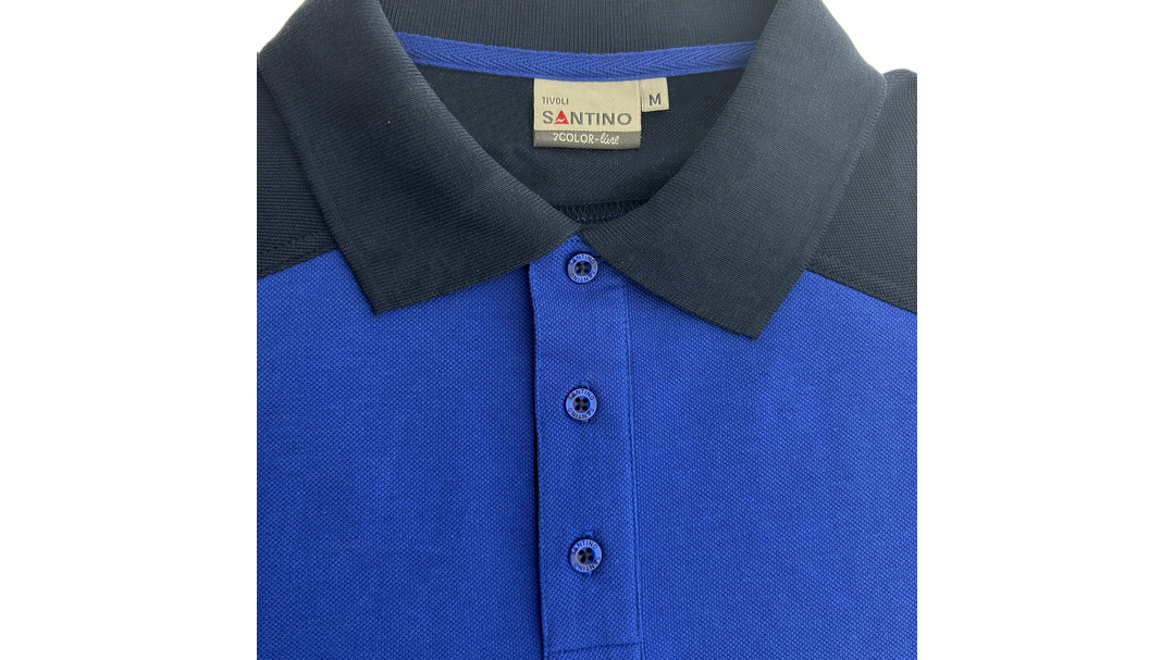 Santino Poloshirt Tivoli Royal Blue / Real Navy, S