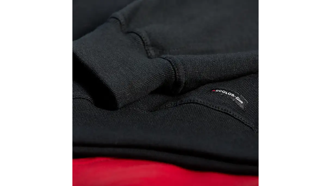 Santino Zipsweater Tokyo Black / Red, S