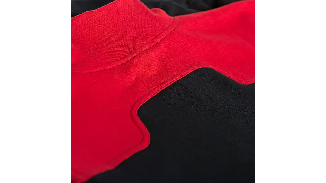 Santino Zipsweater Tokyo Black / Red, S