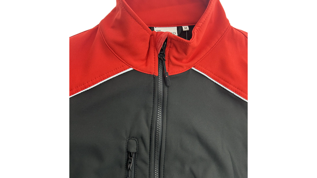 Santino Softshell Jacket Tour Black / Red, M