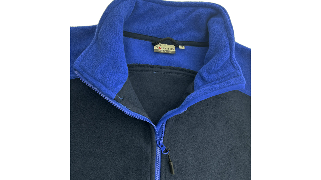 Santino Fleecejack Trento Real Navy / Royal Blue, XL