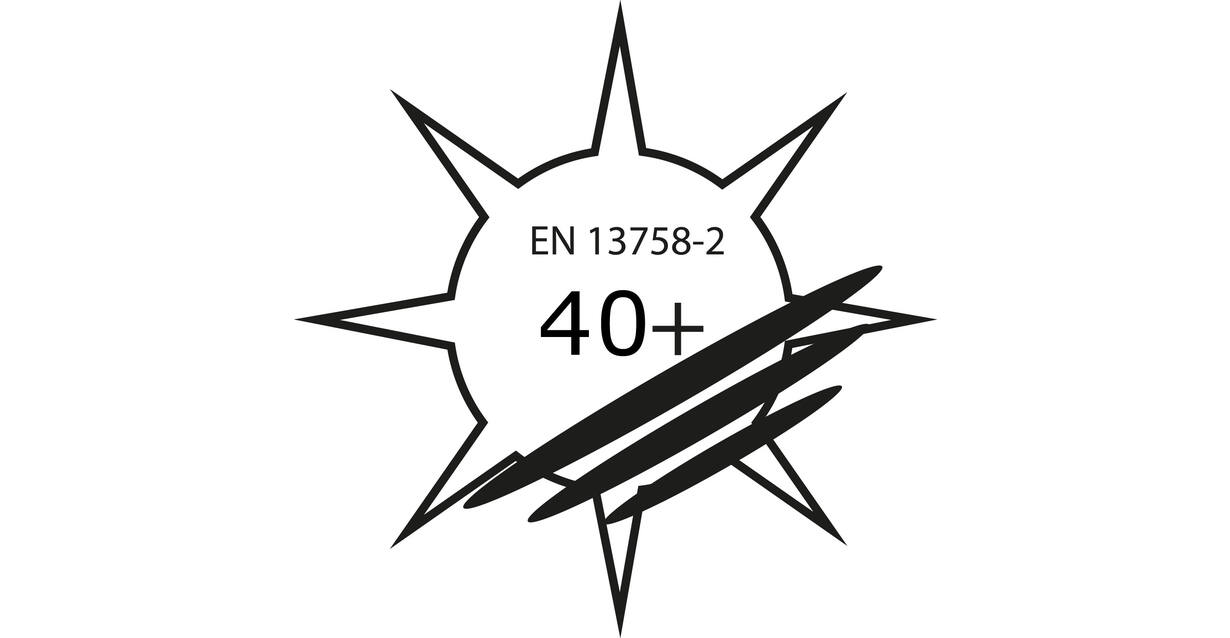 EN 13758-2 UPF 40+
