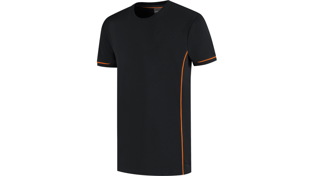 Santino T-shirt Cal Black / Orange, S