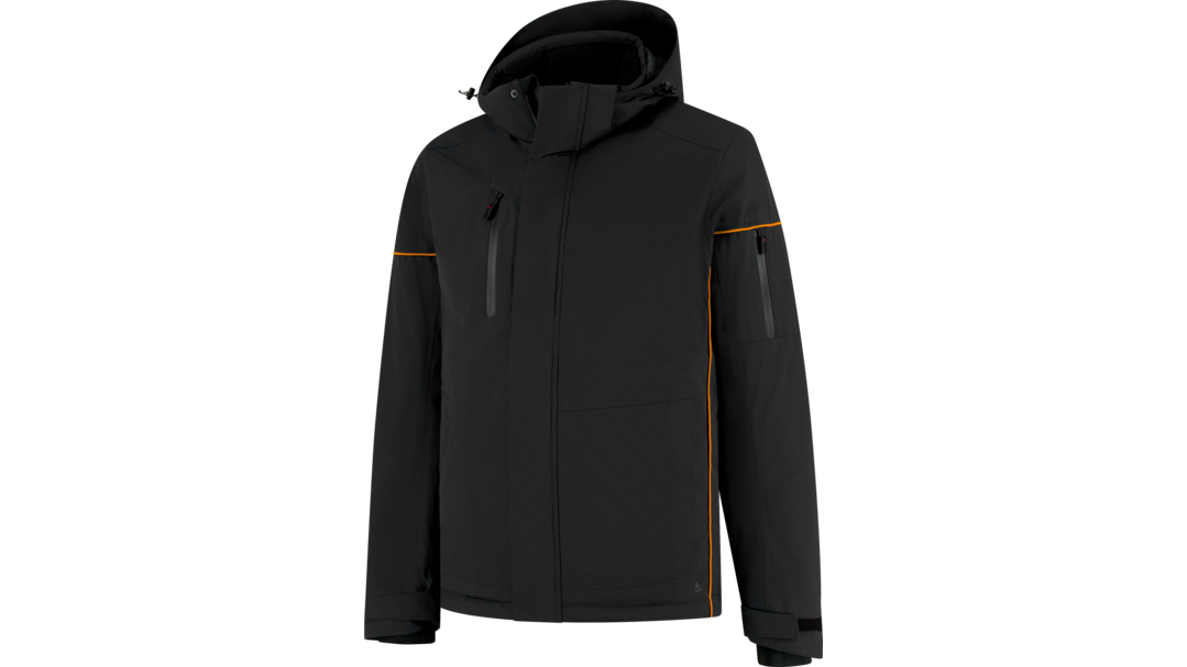 Santino Winter Jacket Carl Black / Orange, S