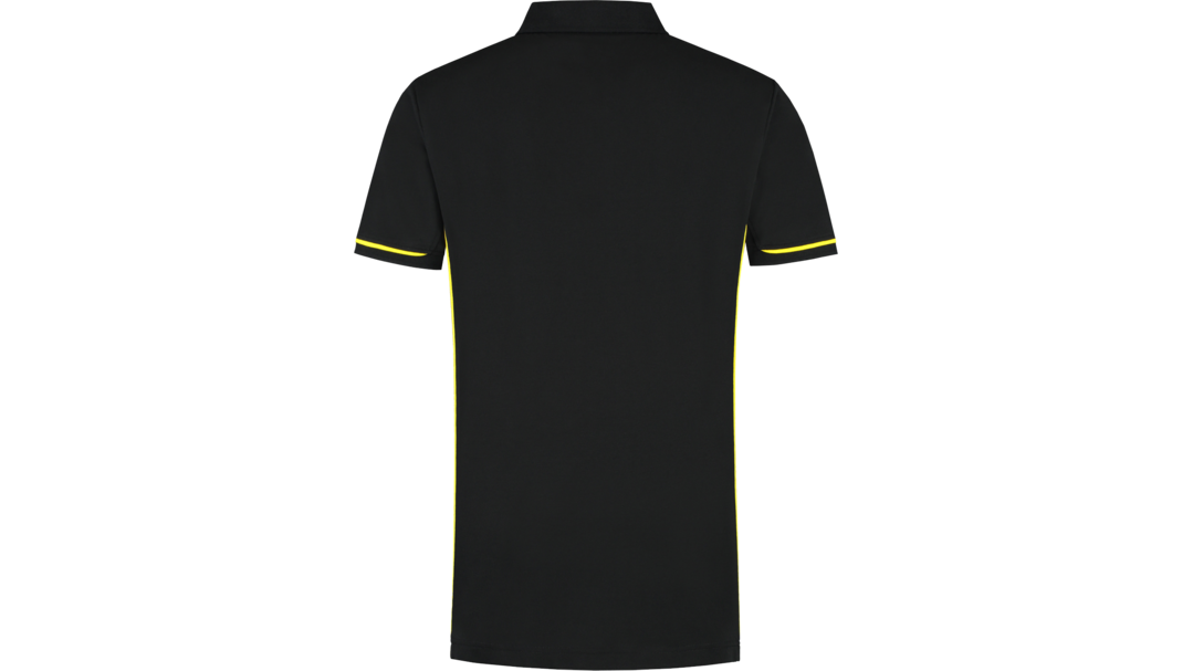 Santino Poloshirt Carsen+ Black / Yellow, S