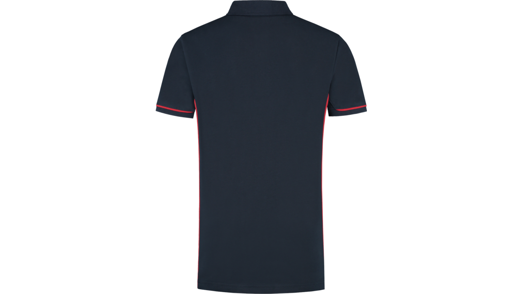 Santino Poloshirt Carsen+ Real Navy / Red, M
