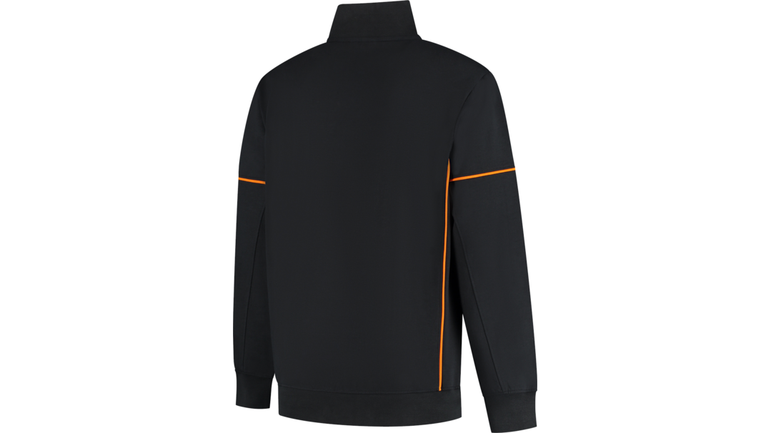 Santino Zipsweater Collin Black / Orange, S
