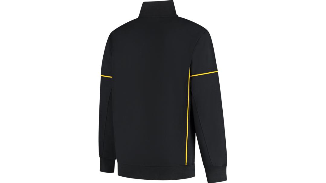 Santino Zipsweater Collin Black / Yellow, S