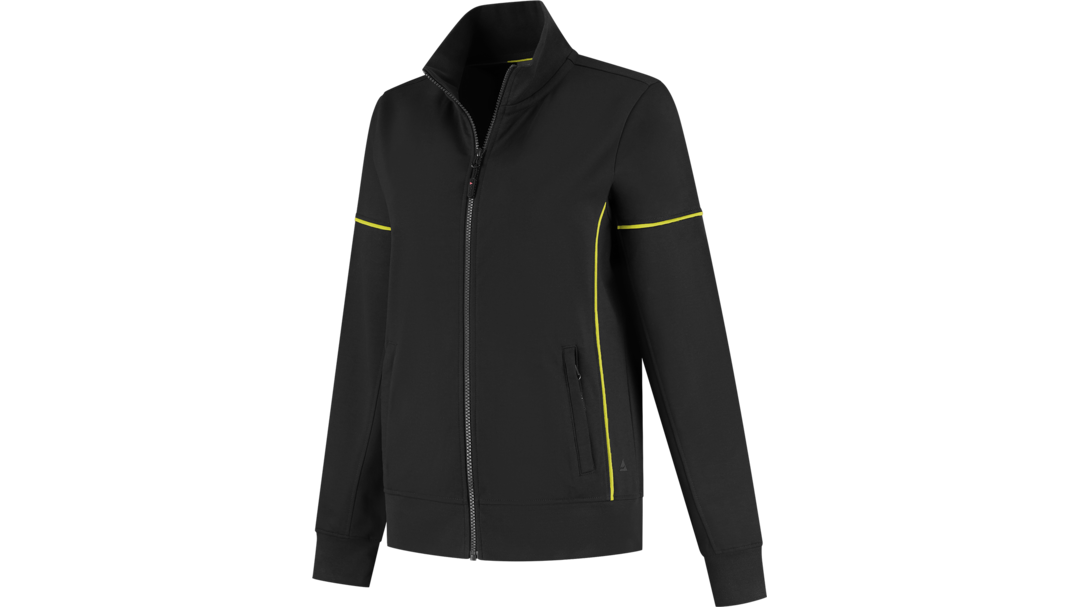 Santino Sweatvest Colt Ladies Black / Yellow, XS