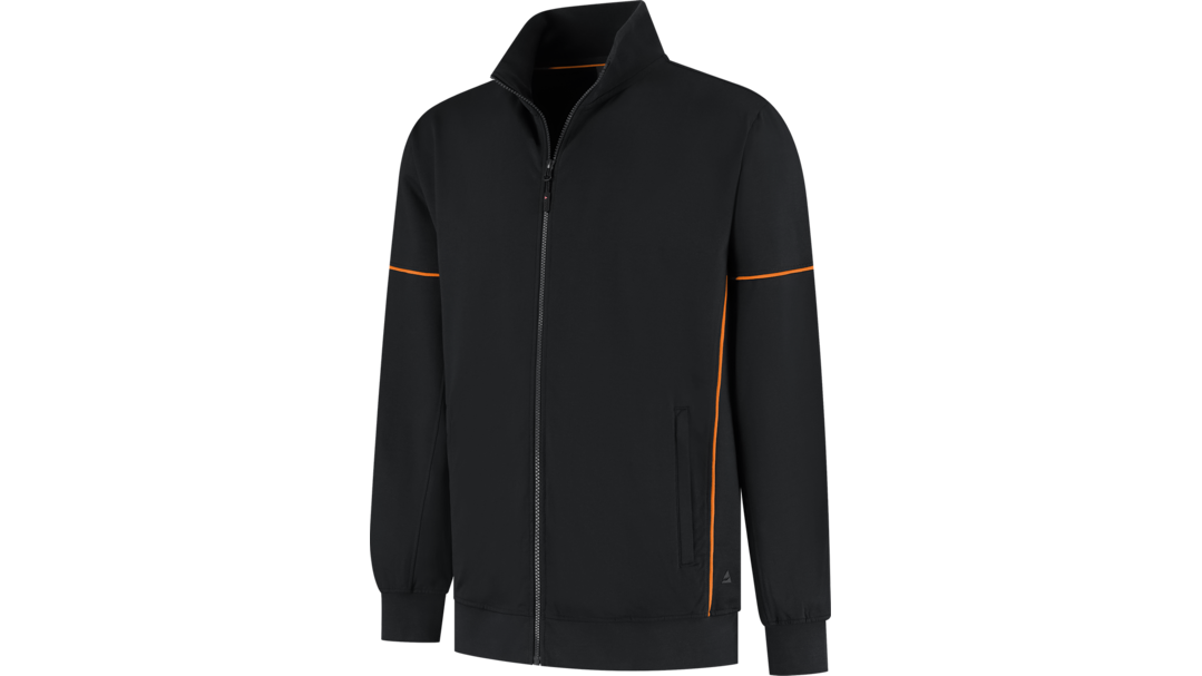 Santino Sweatvest Colt Black / Orange, S