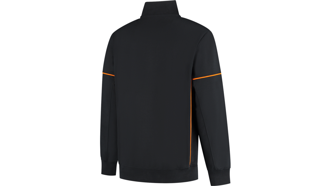 Santino Sweatvest Colt Black / Orange, S
