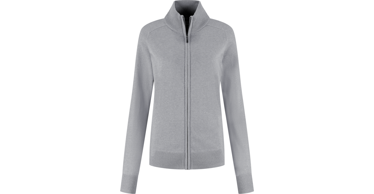 Santino Zip Cardigan Plano Ladies