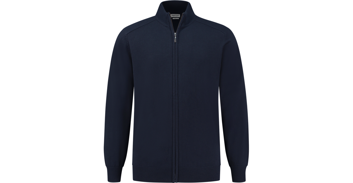 Santino Zip Cardigan Plano