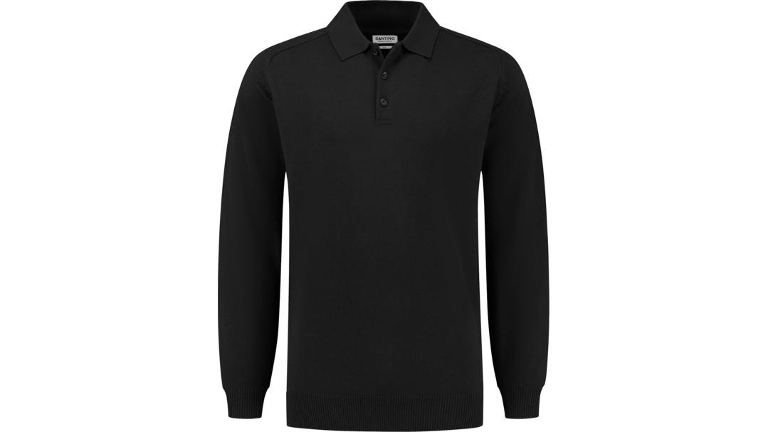 Santino Polo Pullover Praha Black, S