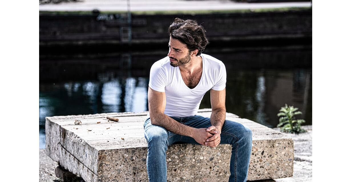 Santino T-shirt Jort V-neck