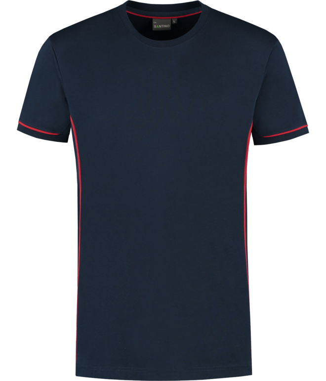 Santino T-shirt Cal+ Real Navy / Red, M