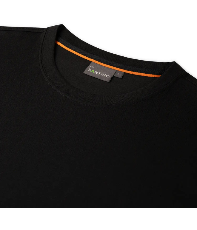 Santino T-shirt Cal Black / Orange, S