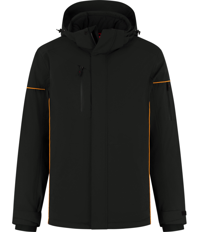 Santino Winter Jacket Carl Black / Orange, S