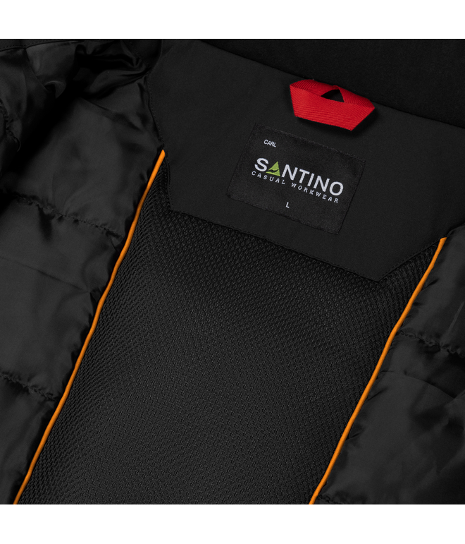 Santino Winter Jacket Carl Black / Orange, S