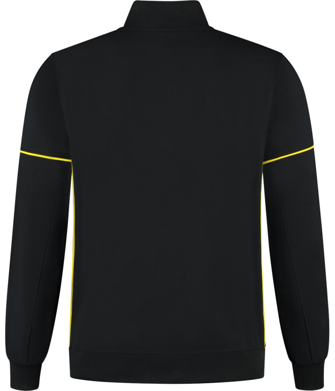 Santino Zipsweater Collin Black / Yellow, S