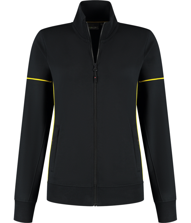 Santino Sweatvest Colt Ladies Black / Yellow, XS