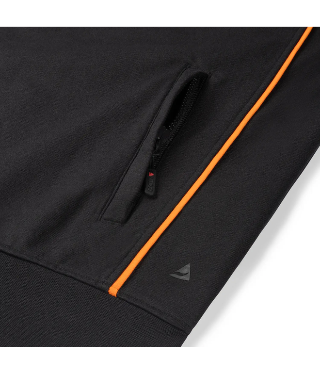 Santino Sweatvest Colt Black / Orange, S
