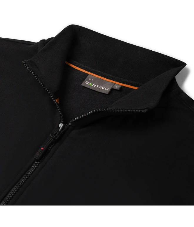 Santino Sweatvest Colt Black / Orange, S