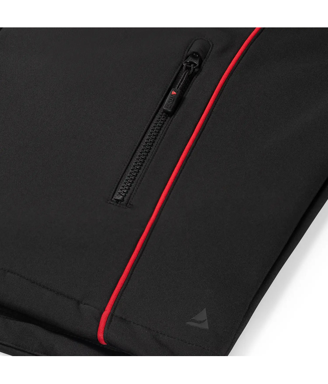 Santino Softshell Jacket Curtis Ladies Black / Red, XS