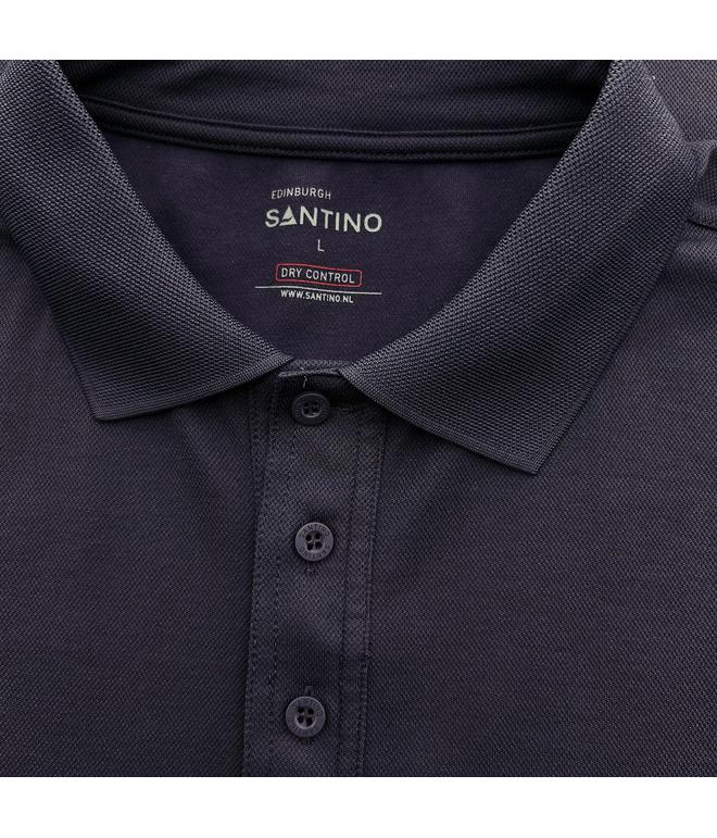 Santino Poloshirt Edinburgh Graphite, XS