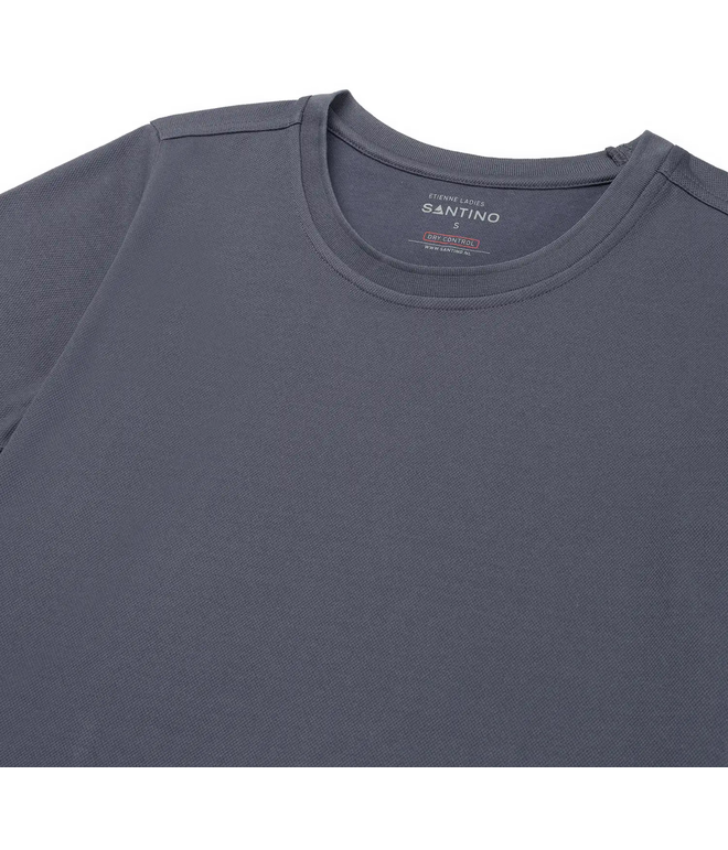 Santino T-shirt Etienne Ladies Graphite, XS