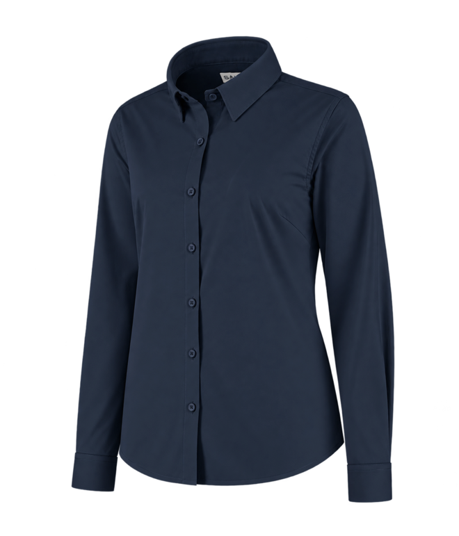 Santino Shirt Fabian Ladies Navy, S