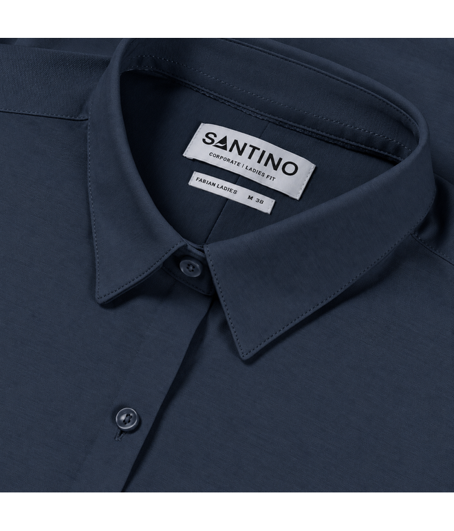 Santino Shirt Fabian Ladies Navy, S