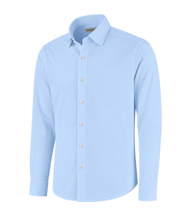 Santino Shirt Fabian Light Blue, S