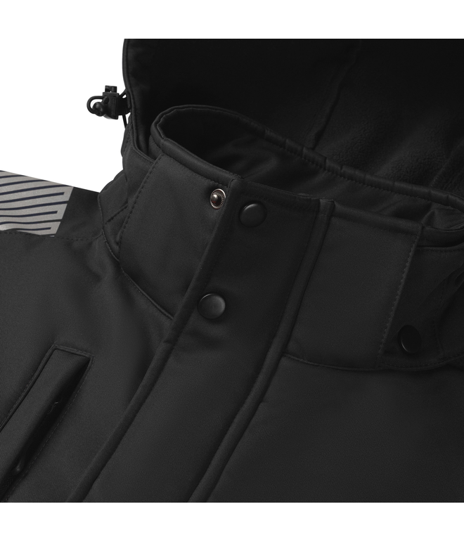 Santino Softshell Jacket Hinto Black / Fluor Orange, S