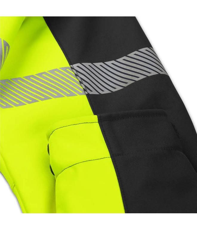 Santino Softshell Jacket Hinto Black / Fluor Yellow, S