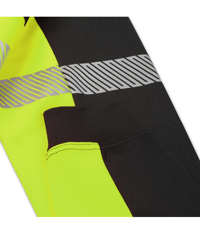 Santino Sweater Hudson Black / Fluor Yellow, S