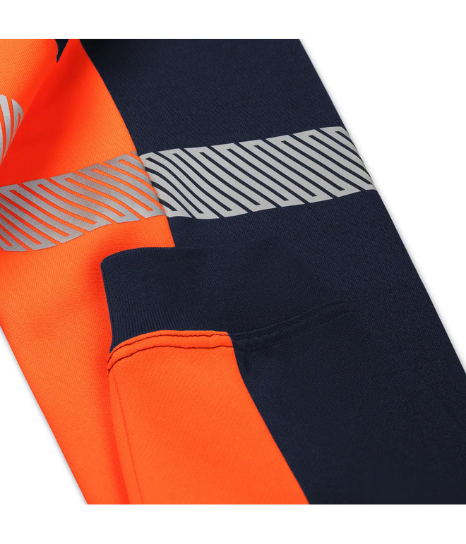 Santino Sweater Hudson Real Navy / Fluor Orange, S