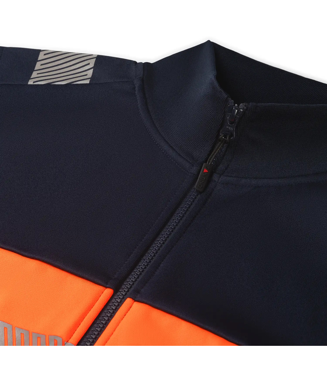 Santino Sweatvest Hugo Real Navy / Fluor Orange, S