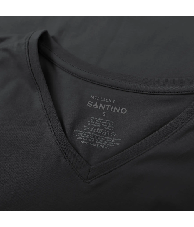 Santino T-shirt Jazz Ladies Black, XS