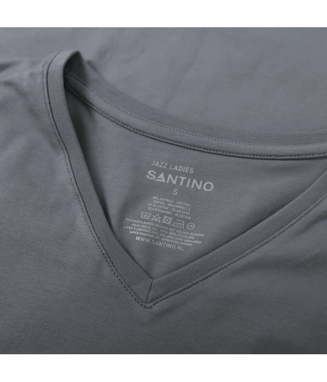 Santino T-shirt Jazz Ladies Graphite, XS