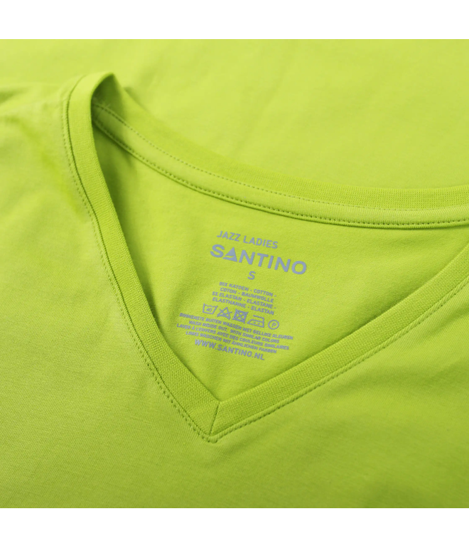 Santino T-shirt Jazz Ladies Lime, XS