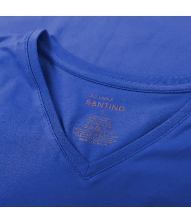 Santino T-shirt Jazz Ladies Royal Blue, XS