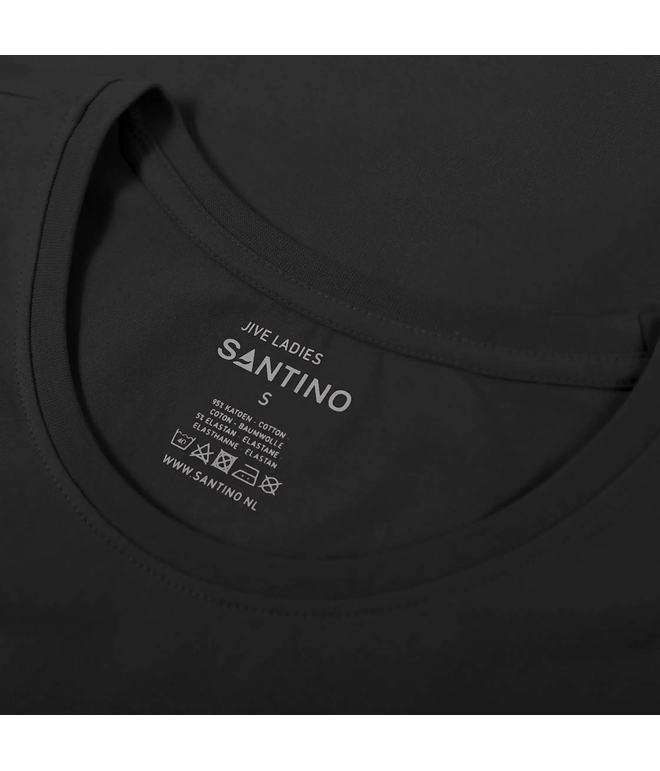 Santino T-shirt Jive Ladies Black, XS