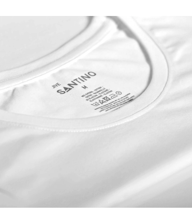 Santino T-shirt Jive White, XS