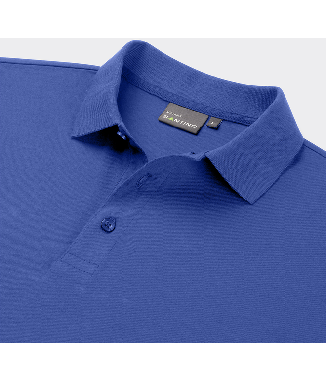 Santino Poloshirt Mathias Royal Blue, S