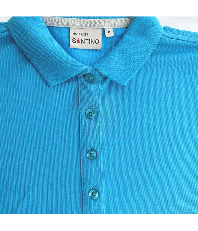 Santino Poloshirt Max Ladies Aqua, XS