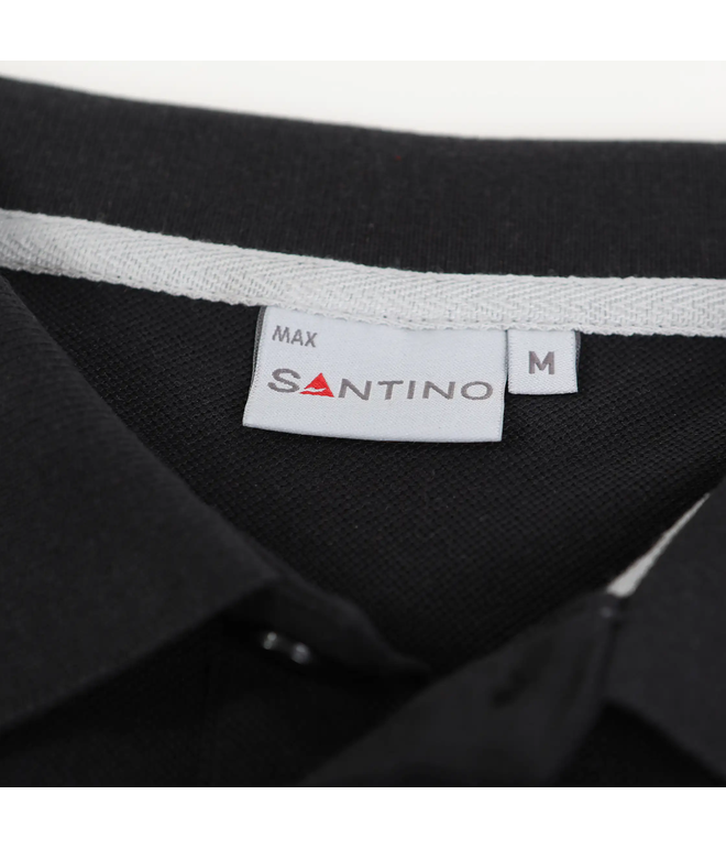 Santino Poloshirt Max Black, XS