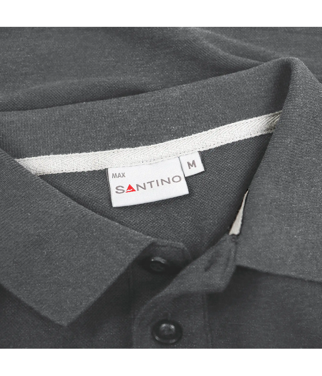Santino Poloshirt Max Dark Grey, XS