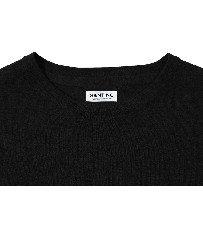 Santino Pullover Pisa Black, S