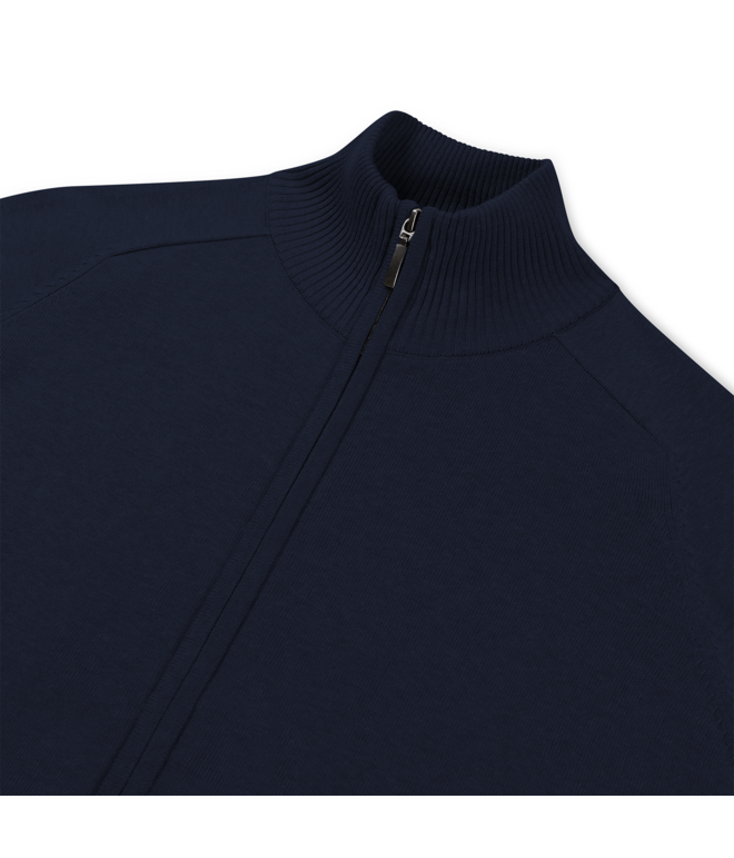 Santino Zip Cardigan Plano Ladies Navy, XS